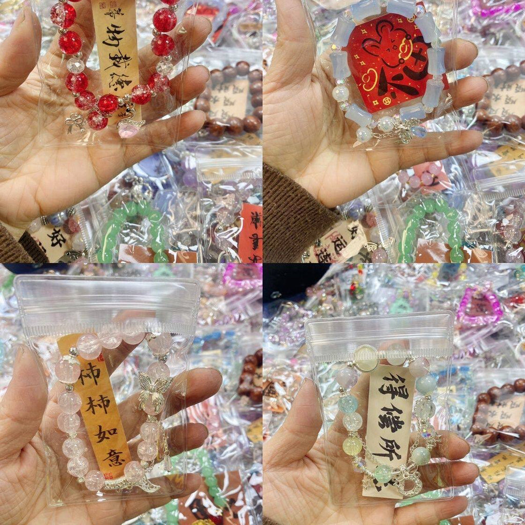 Hand bracelets for high appearance level students' best friends, wholesale, high-quality PVC packaged bracelets