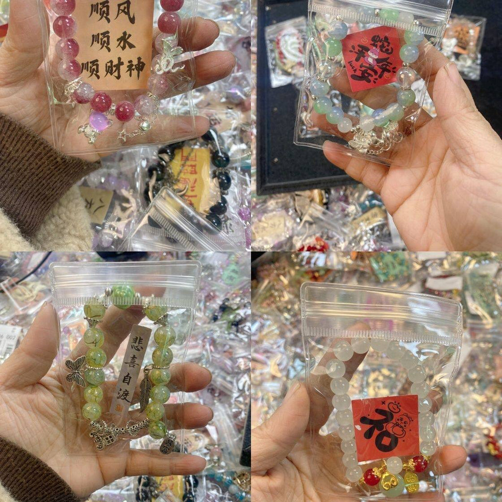 Hand bracelets for high appearance level students' best friends, wholesale, high-quality PVC packaged bracelets