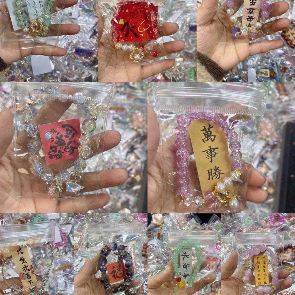 Hand bracelets for high appearance level students' best friends, wholesale, high-quality PVC packaged bracelets